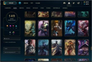 CONTA COM TODAS SKINS MAIS RARAS DO JOGO - League of Legends LOL