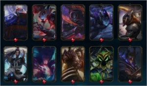 LOL 175 SKINS G4 - League of Legends