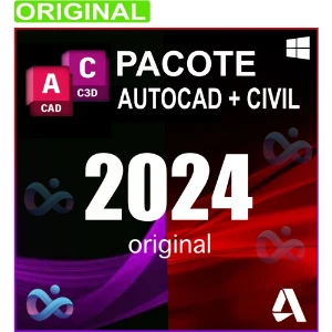 Autocad + Civil 3D para Windows - Original - Softwares e Licenças