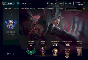 Conta Platina 4 - 312 SKINS