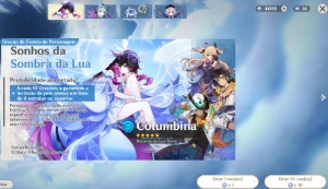 Genshin: Chasca, Arlequinno, Yoimiya e Mizuki + 3 Armas T5 - Genshin Impact