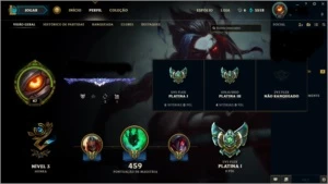 Conta Platina 3 Urgencia de venda - League of Legends LOL