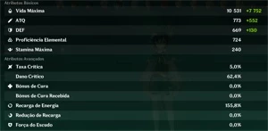Conta Genshin AR 58 região NA - 11 5*, DPS fortes - Genshin Impact