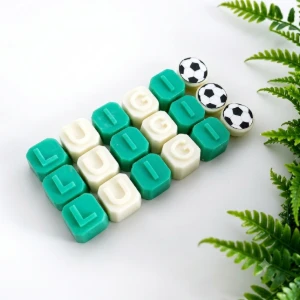 Lembrancinha sabonete perfumado Nome 5  com bola - Artesanato e Personalizados