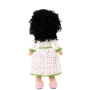 Boneca Prenda em amigurumi - Artesanato e Personalizados