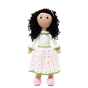 Boneca Prenda em amigurumi