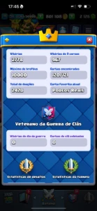 Conta Clash Royale Lv14