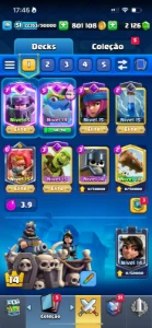 Conta Clash Royale Lv14