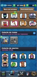 CONTA CLASH ROYALE BARATO