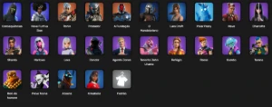 Conta de fortnite com lara croft + 20 skin