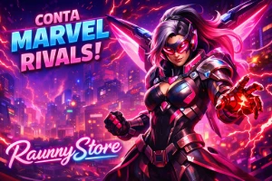 CONTA MARVEL RIVALS - BÁSICA! COM TWITCH DROPS RARAS!
