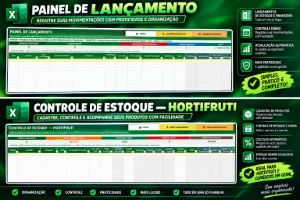 Planilha Completa De Gestão Pessoal E Empresarial - Planilhas e Dashboards