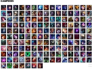 Conta Unranked com TODOS os champs e 211 Skins + 3 Prestigio - League of Legends LOL