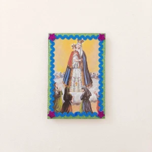 Mini Quadro N. S. do Bom Parto - Artesanato e Personalizados