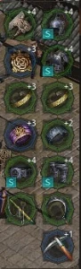 SA 15 954  de ouro Conta Guerreiro Mirm / Mir m lvl 42 - Outros