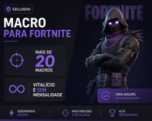 +20 Macros para Fortnite | Edição Exclusiva