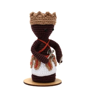 Orixá Xangô em Amigurumi - Artesanato e Personalizados