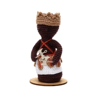 Orixá Xangô em Amigurumi - Artesanato e Personalizados