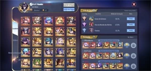 Conta Saint Seiya KotZ Servidor A1 - Saint Seiya Awakening SSA