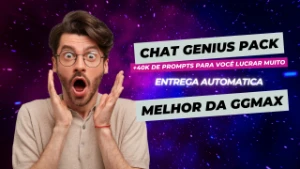 Chat Genius Ai Pack: 40K Prompts + 1.4K Ferramentas De Ia - Outros