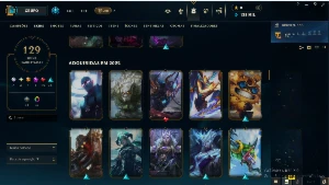 CONTA DE LOL Lvl 409 / Gold IV / 129 Skins / Annieversário - League of Legends