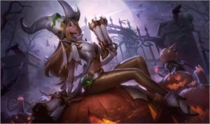 Compro conta com skin miss feiticeira presíigio - League of Legends LOL