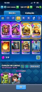 Contas Clash royale upadas