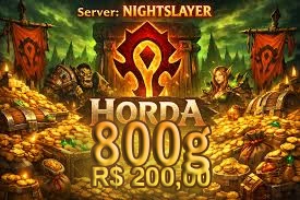 800 Gold Wow Anniversary Nightslayer - Blizzard