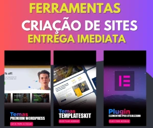 Criação De Sites- Elementor Pro, Addons, Plugins Premium etc - Outros