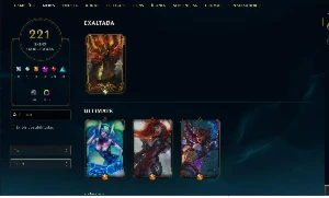 Conta League of Legends com 221 Skin e Mordekaiser Sahn-Uzal LOL