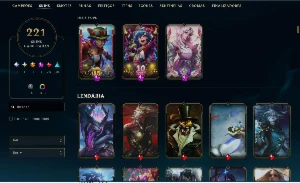 Conta League of Legends com 221 Skin e Mordekaiser Sahn-Uzal LOL