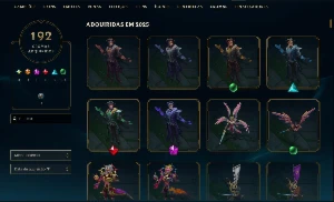 Conta League of Legends com 221 Skin e Mordekaiser Sahn-Uzal LOL