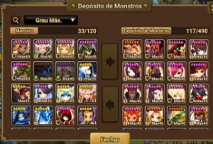 Conta Summoners War Late Game Ryu Water Collab - Outros