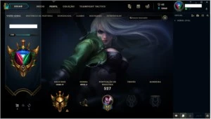 Conta League of legends todos os campeoes gold 4 LOL