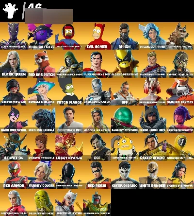 Conta Fortnite | 75 Skins | Outlaw Midas | Entrega automátic