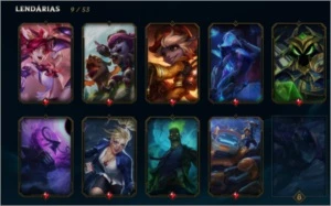 Conta LOL lvl 199, Plat 2 duo - League of Legends