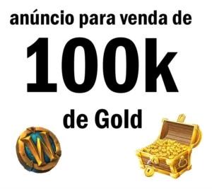 venda de  gold 100k por 55 reais (100k gold Azralon wow) - Blizzard