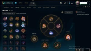 CONTA LOL - PLATINA 2 - SKINS VITORIOSAS DESDE A SEASON 3 - League of Legends