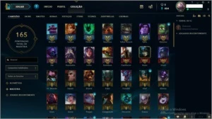 CONTA LOL - PLATINA 2 - SKINS VITORIOSAS DESDE A SEASON 3 - League of Legends