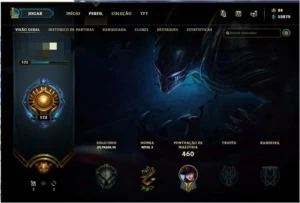 CONTA DE LEAGUE OF LEGENDS LOL