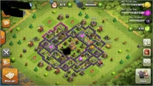 Duas contas do Clash Cv8 E Cv 9 - Clash of Clans