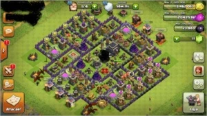 Duas contas do Clash Cv8 E Cv 9 - Clash of Clans