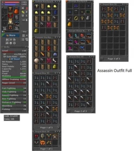 Conta Com Varios Chars! - Tibia