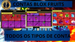 Contas Blox Fruits, Roblox ||| Mais De 60 Tipos De Contas}