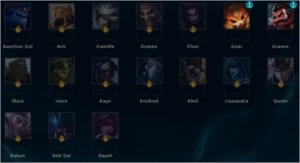 CONTA PLATINA IV / 78 SKINS / 10 PÁGINAS DE RUNA - League of Legends LOL