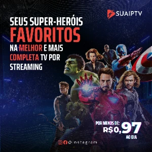 50 Artes de IPTV editáveis no canva