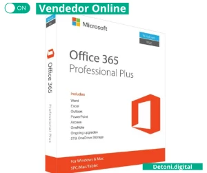 OFFICE 365 SEM MENSALIDADE - 5 Usuários - Softwares e Licenças