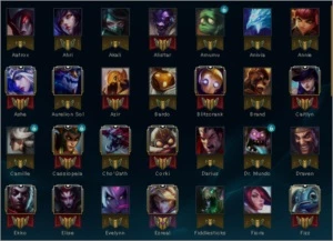 Conta lol, gold 4 (solo duo)120 champions/31 skins - League of Legends