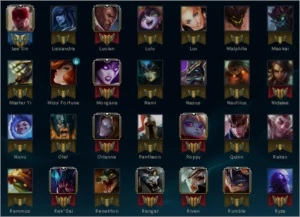 Conta lol, gold 4 (solo duo)120 champions/31 skins - League of Legends