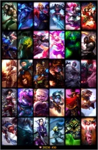 Conta de League of Legends - 82 campeões e ótimas skins LOL